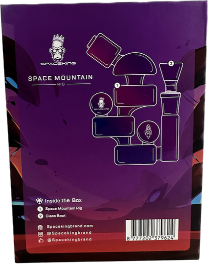 Space King Glass - 'Space Mountain' Bong
