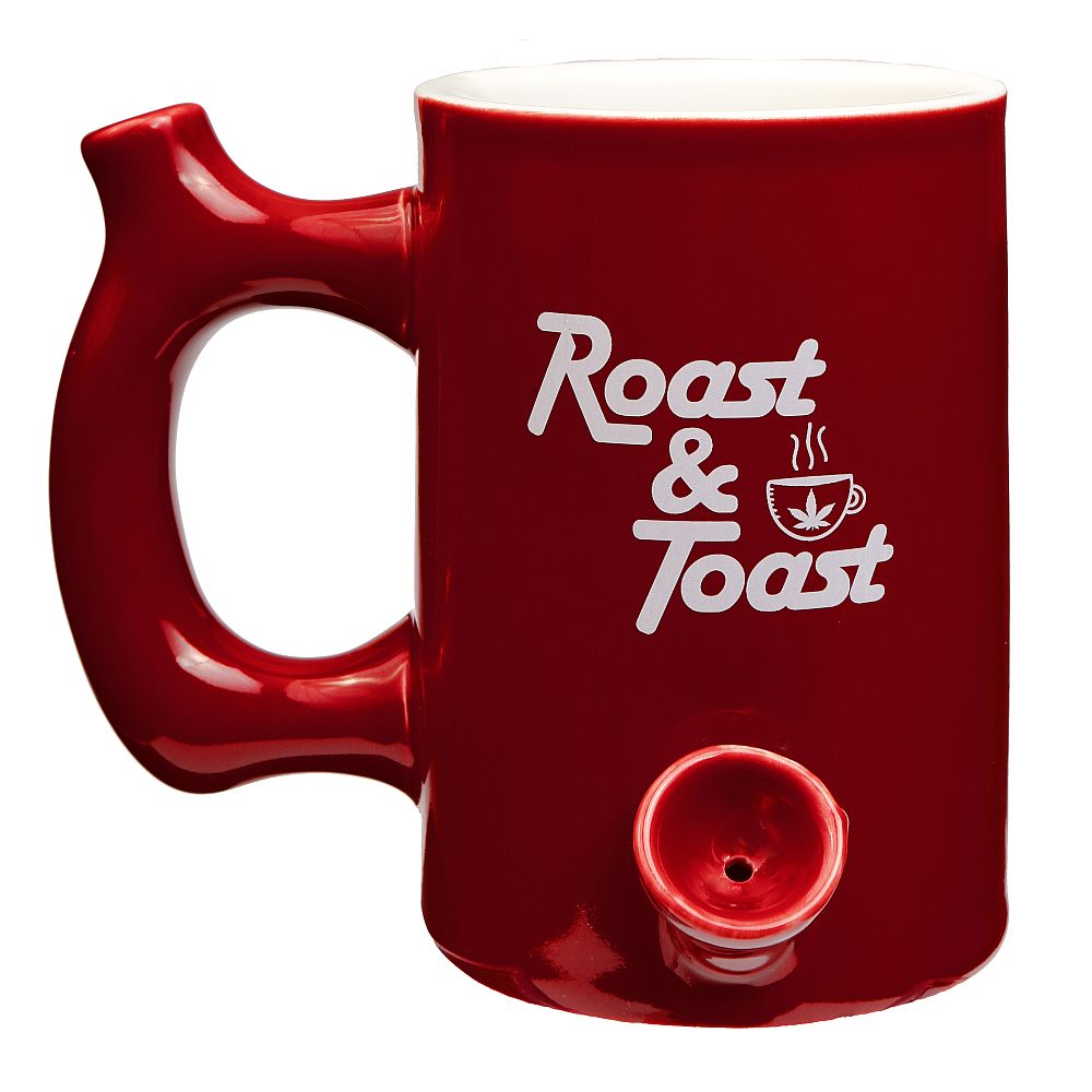 Red Premium Roast & Toast Mug (Red)