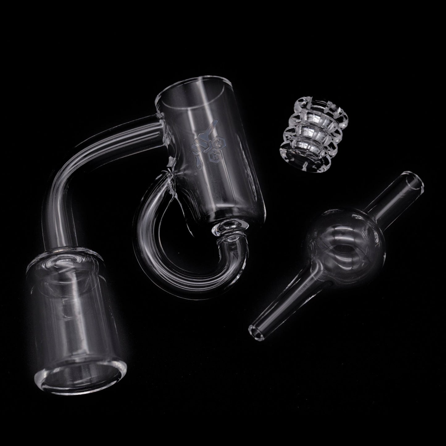 HONEY RECYCLER QUARTZ BANGER | YL