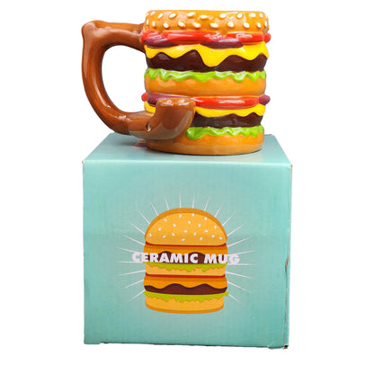 Cheeseburger pipe mug from gifts by Fashioncraft®