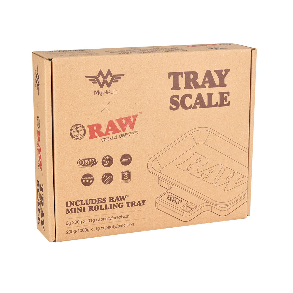 RAW X My Weigh Tray Scale - 1000g / Variable Precision