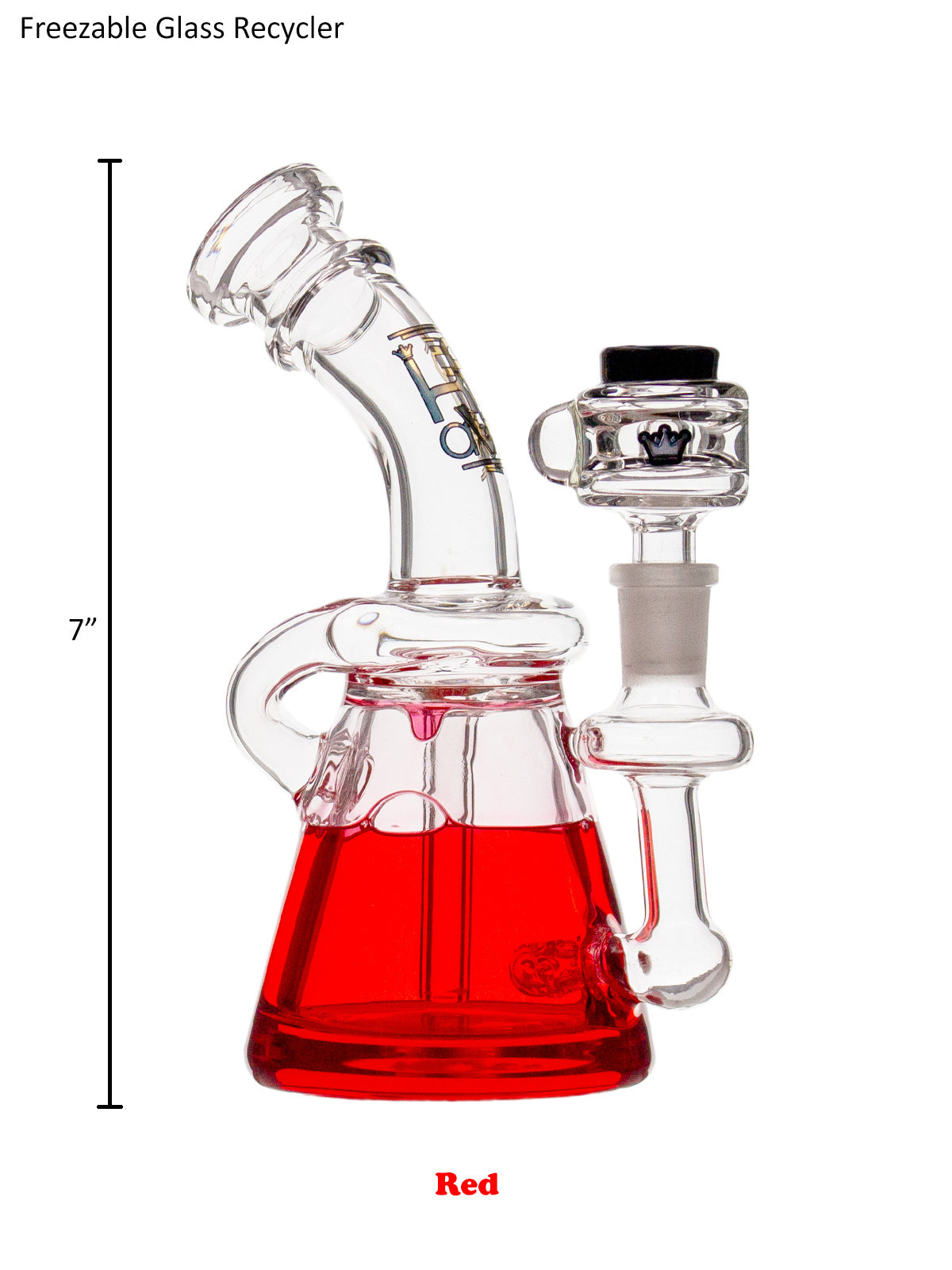 Krave Glass FreezeCYCLER BH * FREE GRINDER*