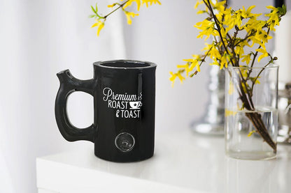 Premium Roast & Toast Mug - (Black)