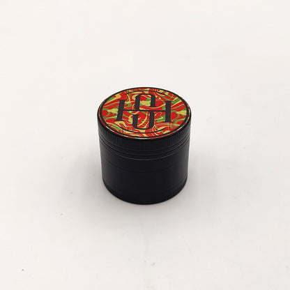 High Society - 4 PC 40mm Ceramic Teflon Coated Grinder - Rasta