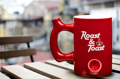 Red Premium Roast & Toast Mug (Red)