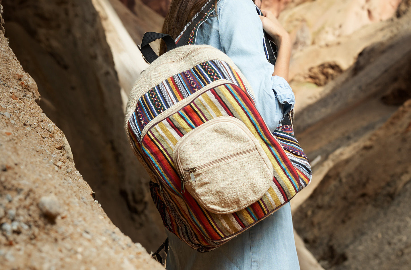 Core Hemp Large Backpack - ॐ Boho