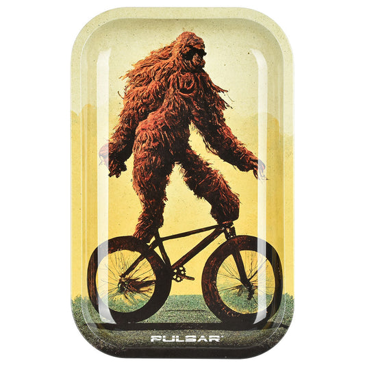 Pulsar Metal Rolling Tray - 11"x7"/Bigfoot Stole My Bike