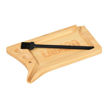 LAb420 Portable Rolling Tray w/ Tray Brush - 5" x 3.5"