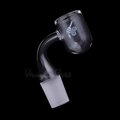 HONEY BEVEL BOWL QUARTZ BANGER - 90° DEGREE | YL