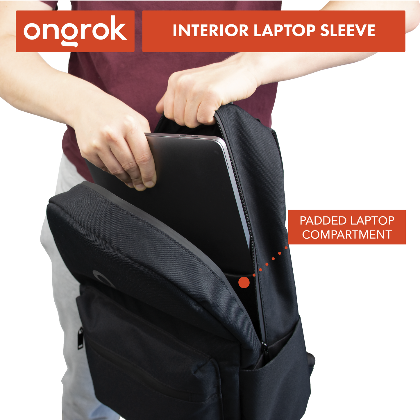 Ongrok Carbon-lined Backpack Smell Proof