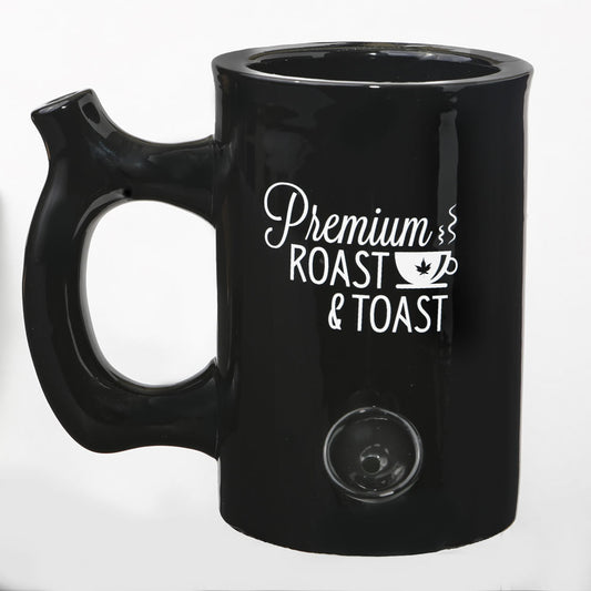 Premium Roast & Toast Mug - (Black)