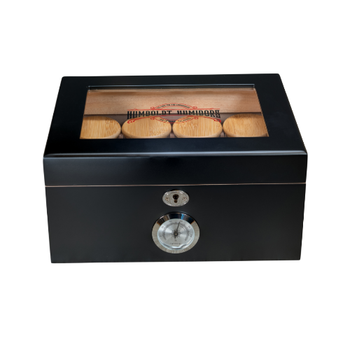 Original Black Matte Humboldt Humidor