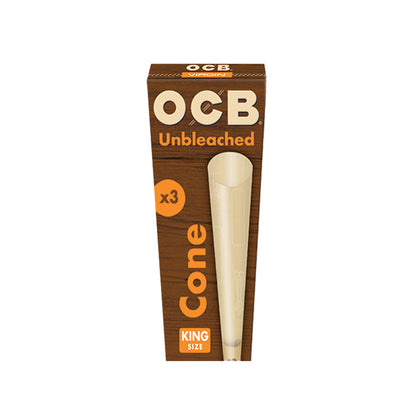OCB Unbleached Cones - 32PC DISPLAY