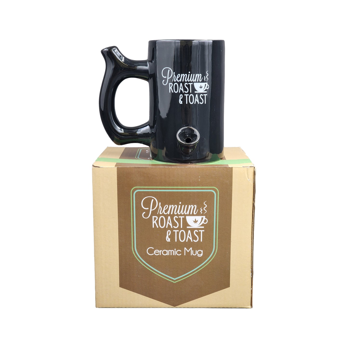 Premium Roast & Toast Mug - (Black)