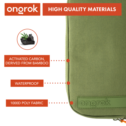 Ongrok Carbon-lined Wallets with Combination Lock V 2.0 | 3" Sizes (Small, Medium, Large)