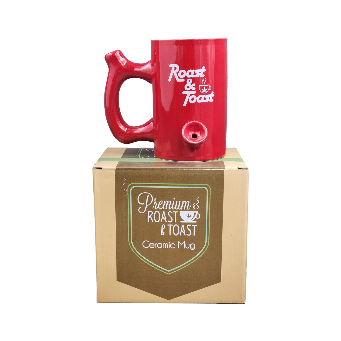 Red Premium Roast & Toast Mug (Red)