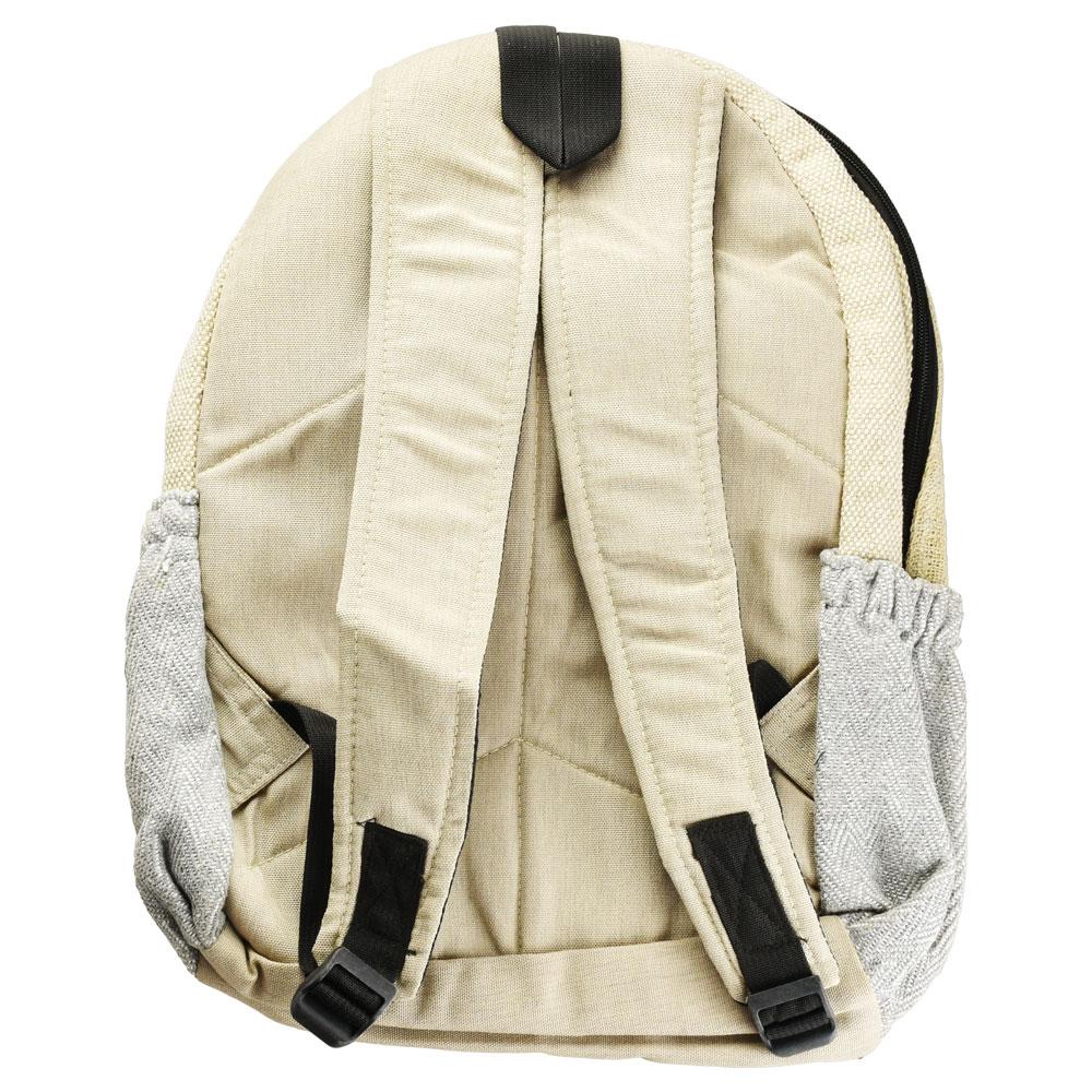 ThreadHeads Hemp Big Green Leaf Backpack