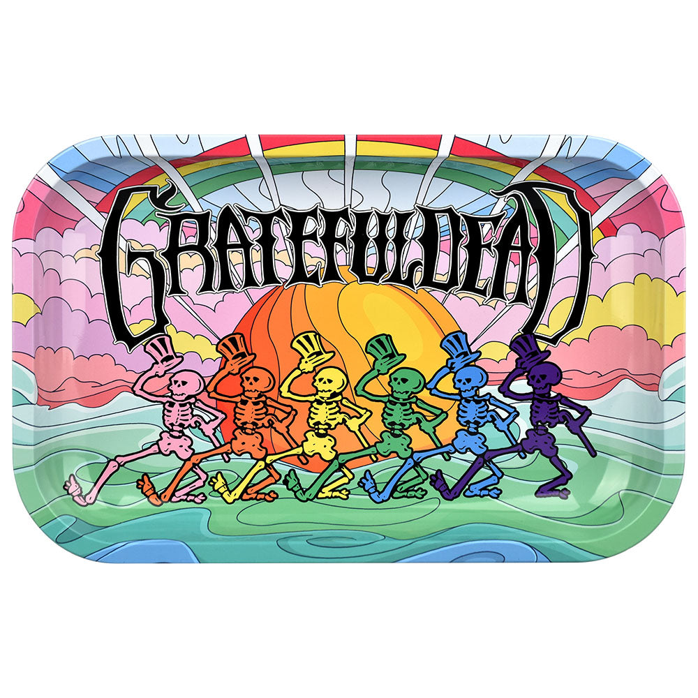 Grateful Dead x Pulsar Rolling Tray Kit | 11"x7" | Under the Rainbow