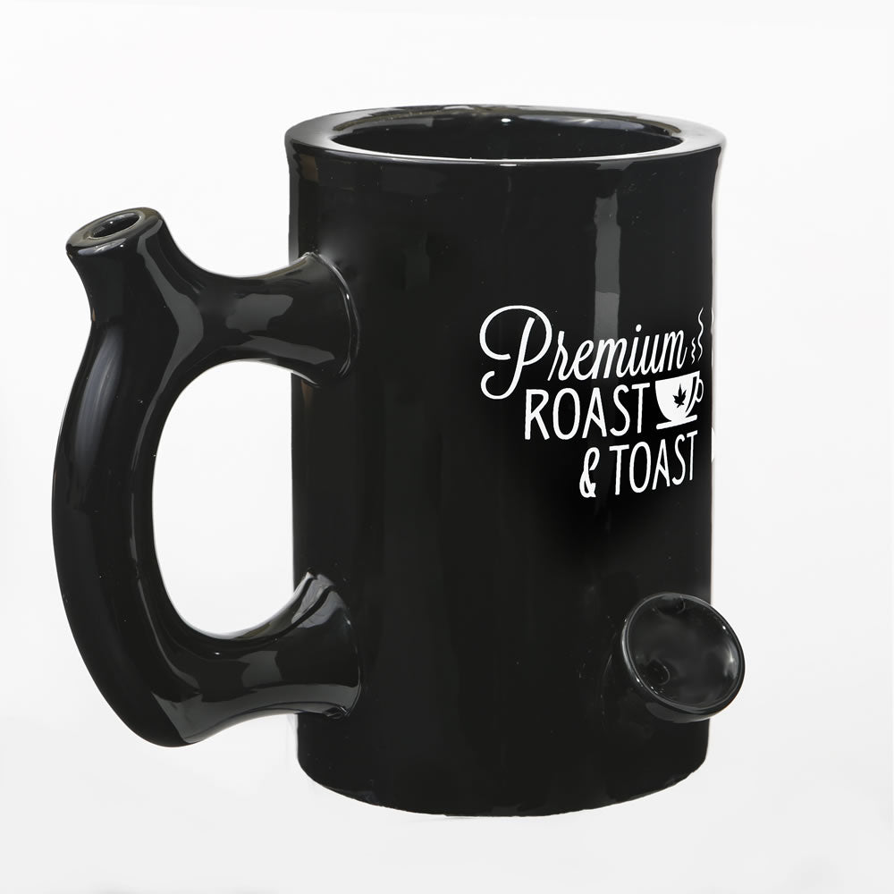 Premium Roast & Toast Mug - (Black)