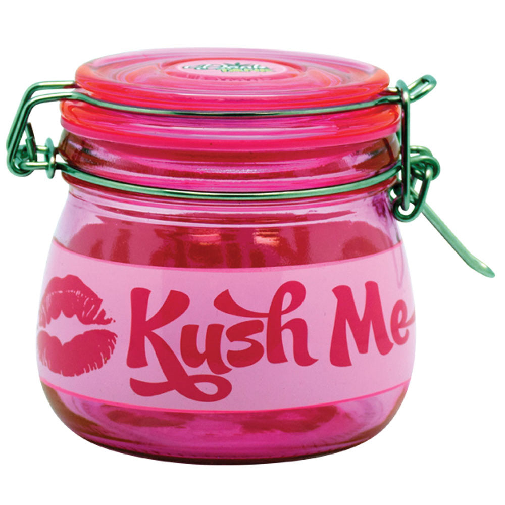 Kush Me Glass Jar