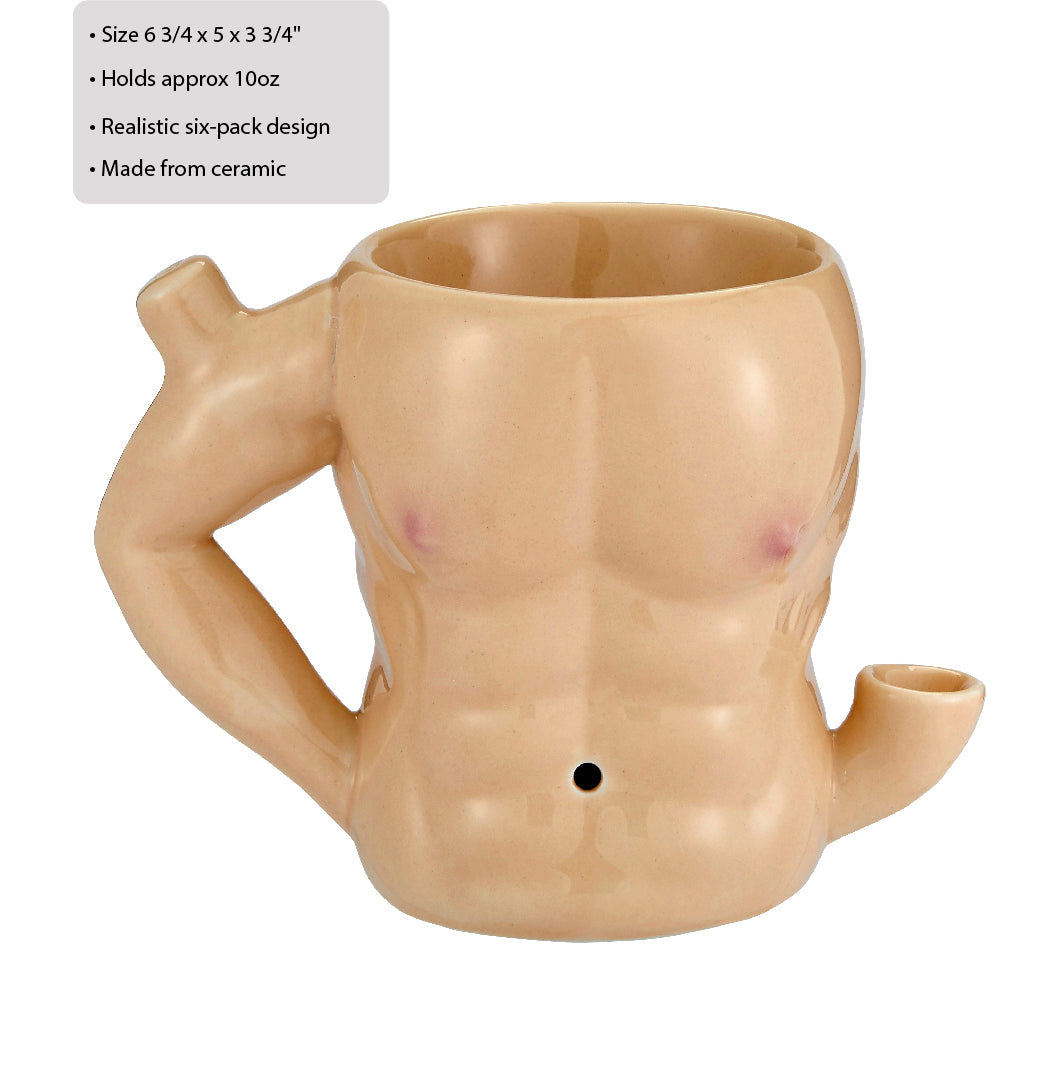 Six pack ABS Roast & Toast mug