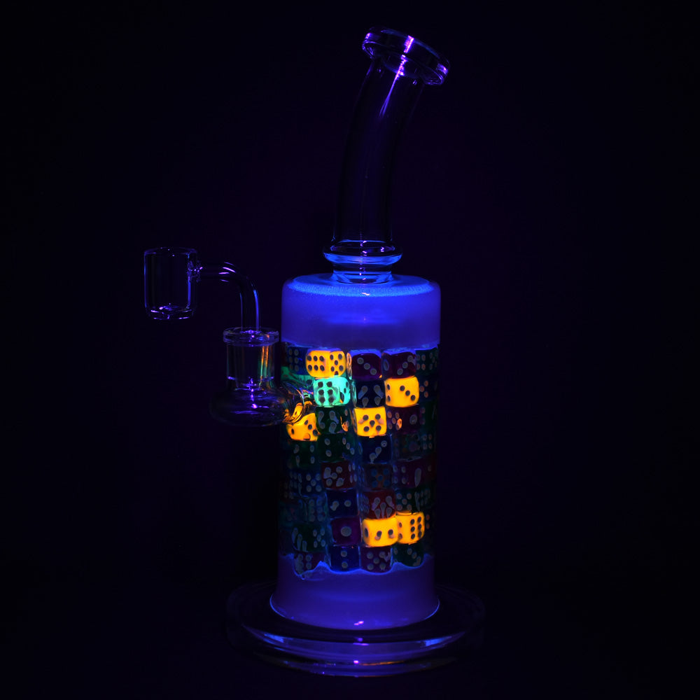 Feelin' Lucky Glass Rig - 11" / 14mm F / Colors Vary