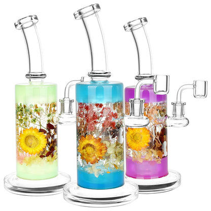 Always Summer Glass Dab Rig - 11" / 14mm F / Colors Vary
