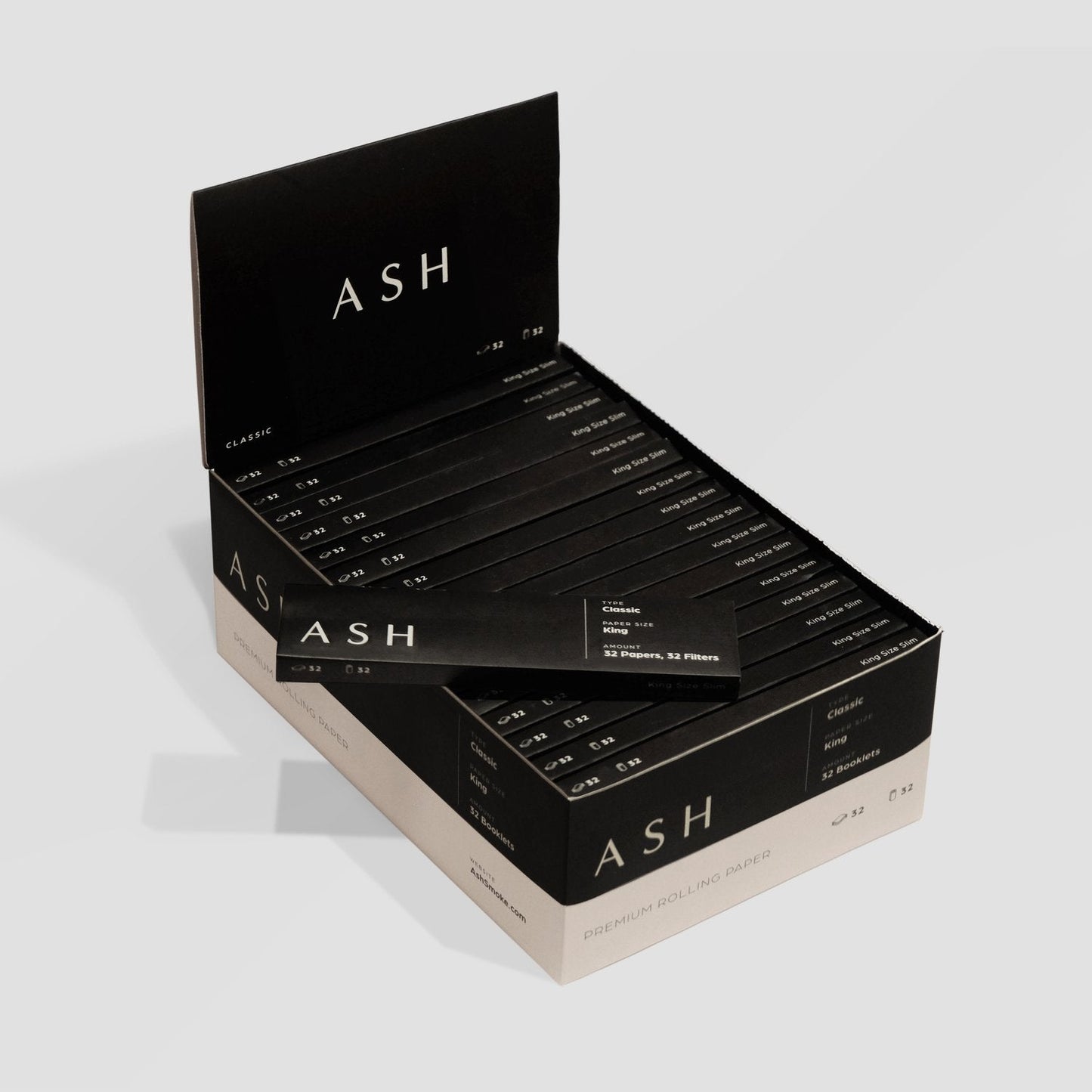 ASH Rolling Papers | King | Classic | Box