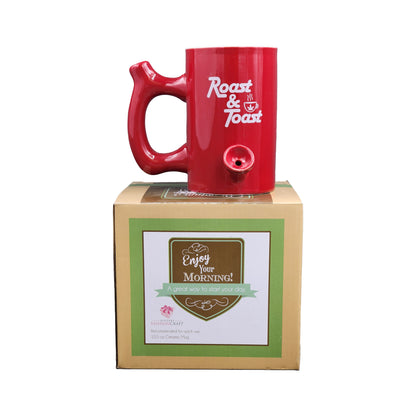 Red Premium Roast & Toast Mug (Red)