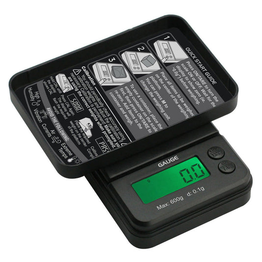 Truweigh Gauge Digital Mini Scale | 600g x 0.1g